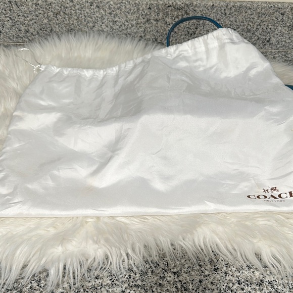 Authentic Coach Blue Leather Women´s Bag